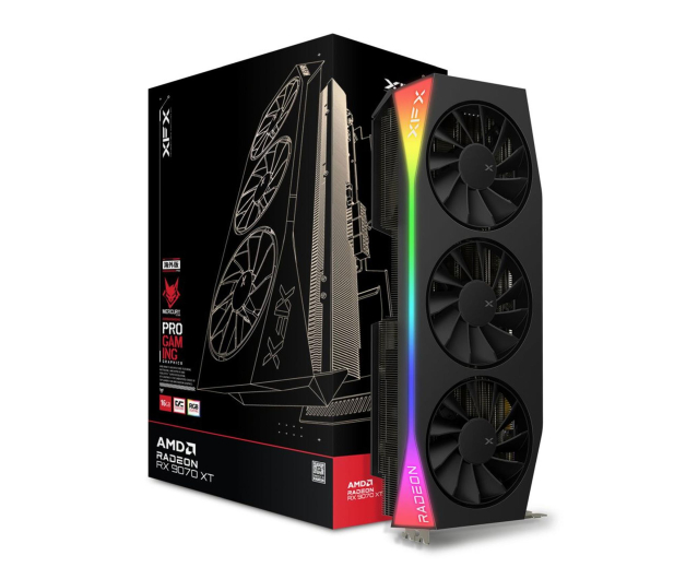 XFX Radeon RX 9070 XT Mercury OC RGB 16GB GDDR6 - 1330926 - zdjęcie